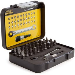 Set 32 Piese de Insurubat Stanley 1-13-905 1/4Inch Negru