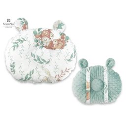 Perna multifunctionala MimiNu Ursulet Minky Cold Mint Lulu Natural