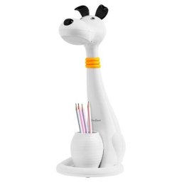 Lampa LED Birou Rebel Pentru Copii Model Catel Alb