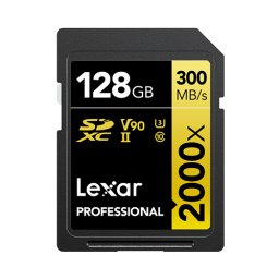 Card de memorie Lexar Professional 2000x SDXC 128GB UHS-II U3