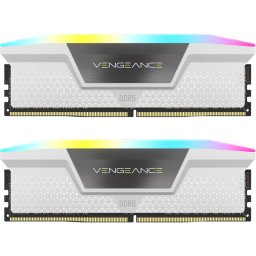 Memorie Corsair Vengeance RGB White 32GB (2x16GB) DDR5 6200MHz CL36 1.30V Dual Channel Kit