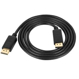 Cablu WELL Displayport Tata la Displayport Tata 2m 1080p Negru