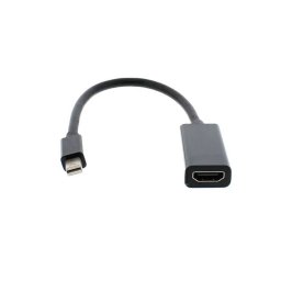 Adaptor WELL HDMI Mama la Mini Displayport Tata 15cm Negru