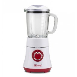 Blender Girmi FR23 300W 2 Viteze 0.6 Litri Alb / Rosu