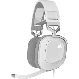 Casti gaming Corsair HS80 RGB USB White