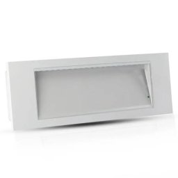 V-Tac LAMPA LED IESIRE DE URGENTA 3.8W 6000K ALB RECE