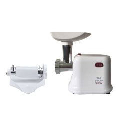 Masina de tocat WELL Savory 1200W 400W 1.5kg/min cu Accesoriu de Rosii Alba
