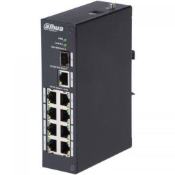 Switch Dahua 8x RJ45 Black