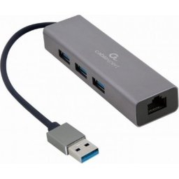 Adaptor LAN Gembird USB 3.0 Gri