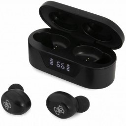 Casti Bluetooth Guess GUTWST31EK Classic Logo 5H SinglePoint Black