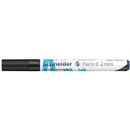 Marker cu Vopsea Acrilica Schneider Paint-It 310 2 mm Negru