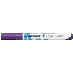Marker cu Vopsea Acrilica Schneider Paint-It 310 2 mm Mov