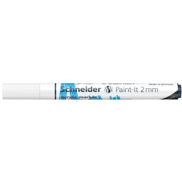 Marker cu Vopsea Acrilica Schneider Paint-It 310 2 mm Alb