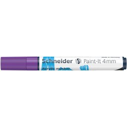 Marker cu Vopsea Acrilica Schneider Paint-It 320 4 mm Mov