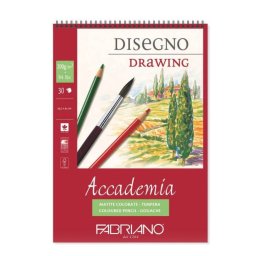 Bloc de Desen cu Spira Fabriano Accademia Disegno A3 30 Coli