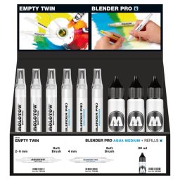 Blender Pro Molotow Aqua Medium Display