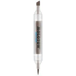Marker cu Varf Dublu Molotow Aqua Twin 1mm 2-6mm Warm Grey