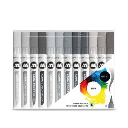 Brush Pen Molotow Aqua Color Grey