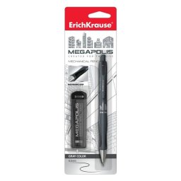 Set Creion Mecanic Erich Krause Megapolis Concept 0.5mm plus Mine Rezerva