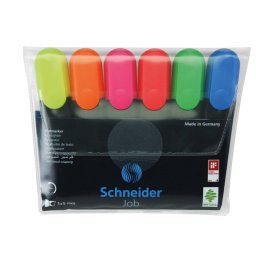 Set Textmarker Schneider Job 6 Culori