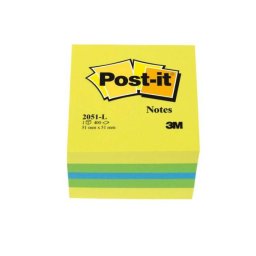 Cub Notite Adezive Post-it Neon 51 Galben / Verde