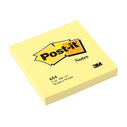 Notite adezive Post-it Canary Yellow 76x76mm