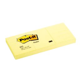 Set Notes Adeziv Post-it Canary Yellow 38x51mm