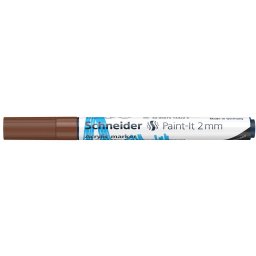 Marker cu Vopsea Acrilica Schneider Paint-It 310 2 mm Maro