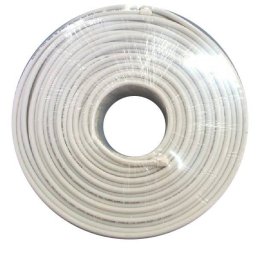 Cablu Coaxial WELL 100m White