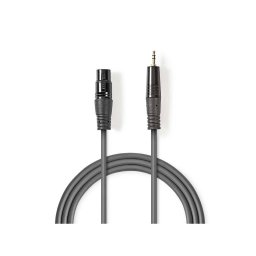 Cablu Audio Nedis XLR 1m Black