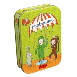 Joc Educativ de Mimat cu Carti Haba Pantomime