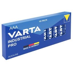 Varta SET 10 BATERII ALCALINE LR03 AAA INDUSTRIAL PRO