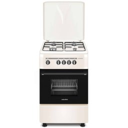 Aragaz NobelTek Cooking NLT 5551B/G1 Gaz 4 Arzatoare Beige