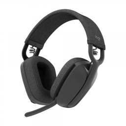 Casti Wireless Logitech ZONE VIBE 100 Bluetooth 30M Autonomie 18 Ore Grafit