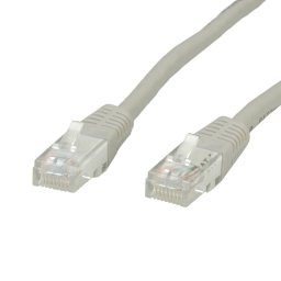 Patchcord IT-BUDGET UTP Cat6 1m Grey