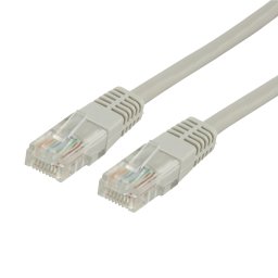 Patchcord IT-BUDGET UTP Cat 5E 2m Grey