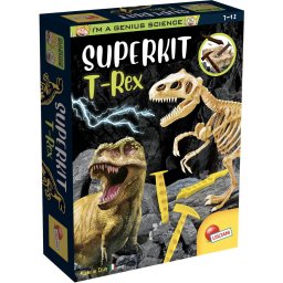 Joc Educativ LISCIANI Experimentele Micului Geniu - Kit Paleontologie T-Rex Varsta 7 Ani+