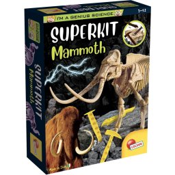 Joc Educativ LISCIANI Experimentele Micului Geniu - Kit Paleontologie Mamut Varsta 7 Ani+