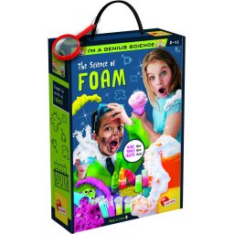 Joc Educativ LISCIANI Experimentele Micului Geniu - Laboratorul cu Spuma Varsta 8 Ani+ Multicolor
