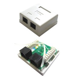 Priza Retea IT-BUDGET White