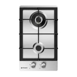 Plita Incorporabila Pyramis Domino 30PG 630 Gaz 2 Arzatoare Grey