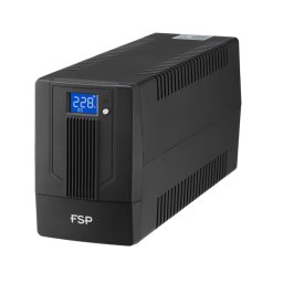 UPS Fortron PPF3602700 Line Interactive cu Management LCD 600VA/ 360W AVR 2 x Socket Schuko 1 x Baterie 12V/7Ah Conector USB Negru