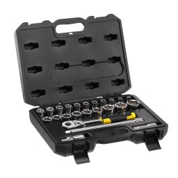 Set Tubulare Stanley STMT82830-1 1/2inch 24 Piese Negru