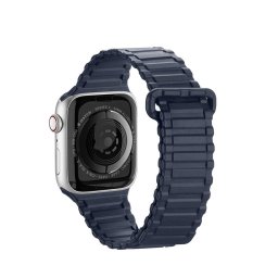 Curea Smartwatch DuxDucis compatibila cu Apple Watch 4/5/6/7/8/SE 38/40/41mm Bleumarin