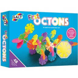 Set de Constructie GALT First Octons 48 Piese 3 Ani+ Multicolor