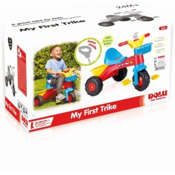 Tricicleta Copii Dolu cu Maner - Rapida 2+
