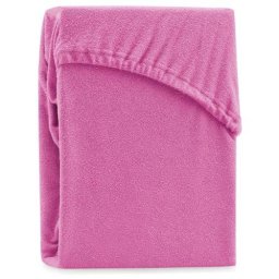 Cearceaf De Pat Cu Elastic Mally Home 160 x 200 x 25 cm â Bumbac Fucsia