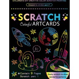 Set 9 Planse Razuibile Bambinice Colorful Artcards 3 Ani+ Multicolor