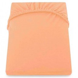 Cearceaf de Pat Mally Home cu Elastic 160x200x25cm Bumbac Orange