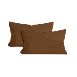 Set 2 Fete de Perna Mally Home Yuny Bumbac 50x70cm Maro